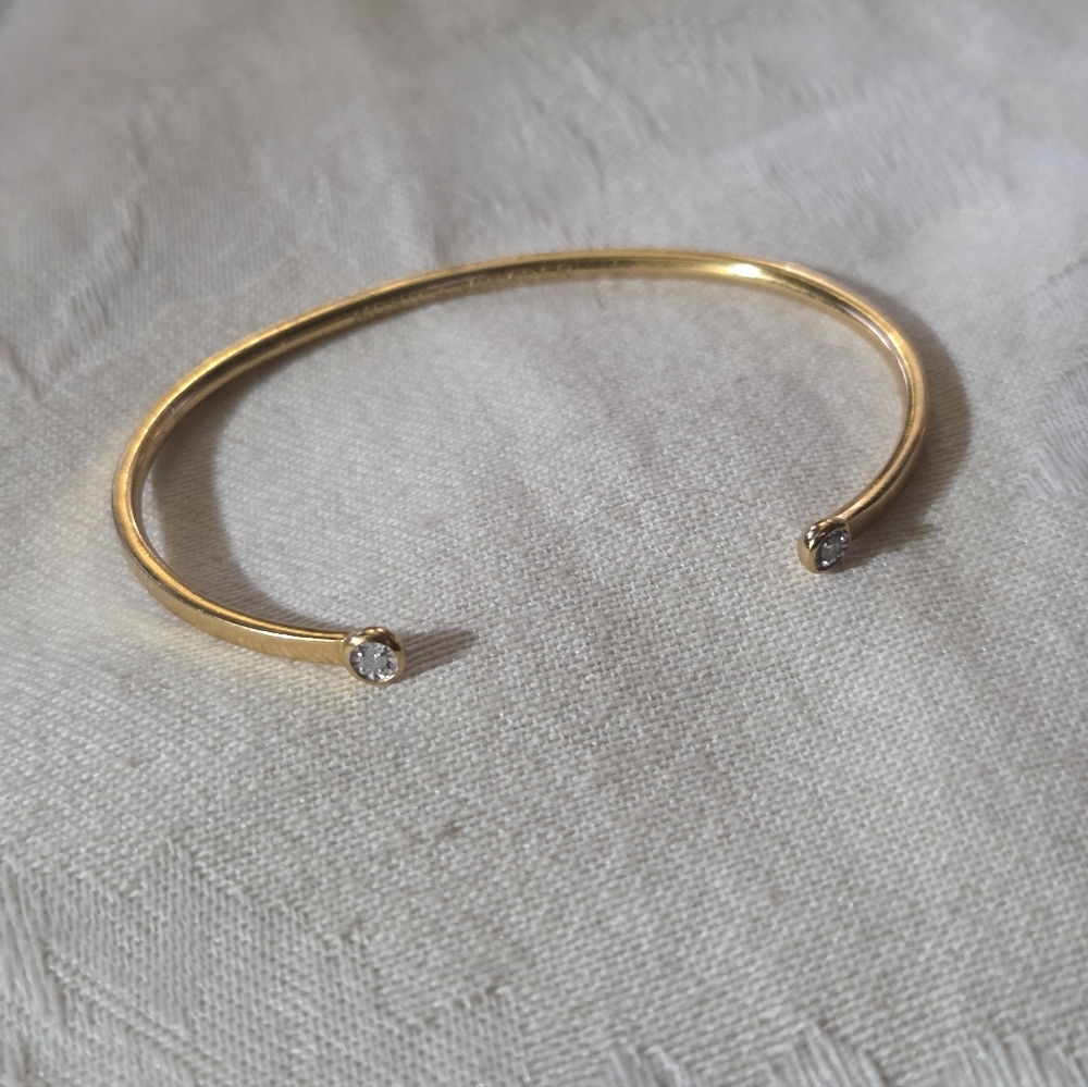 Monica Vinader Diamond Essential Cuff - Picture 2 of 15